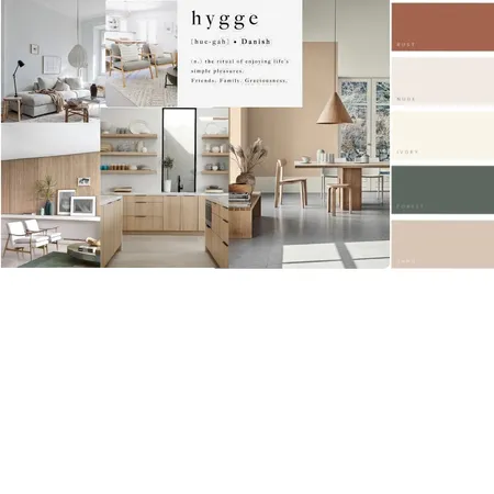Hygge Interior Design Mood Board by Oleander & Finch Interiors on Style Sourcebook