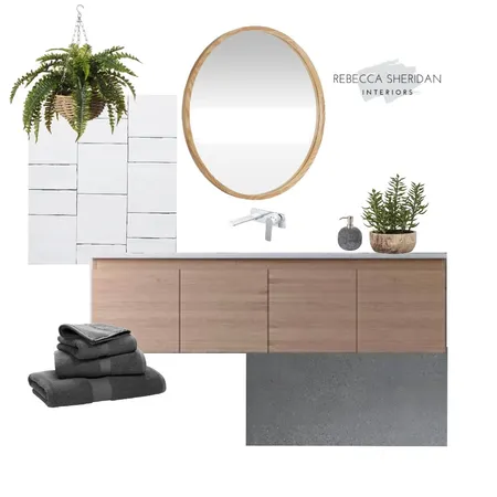 Natural Bathroom Scheme Interior Design Mood Board by Sheridan Interiors on Style Sourcebook