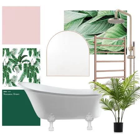 Tropical Bathroom Interior Design Mood Board by bridieclarke on Style Sourcebook