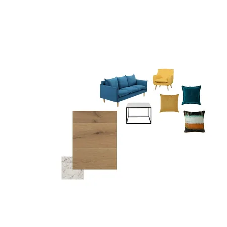 Modul 7 Wohnzimmer Interior Design Mood Board by Claudia Probst on Style Sourcebook