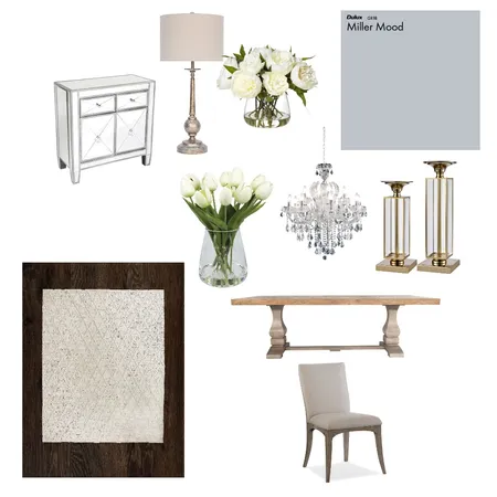 style board dining room Interior Design Mood Board by biancawhite on Style Sourcebook
