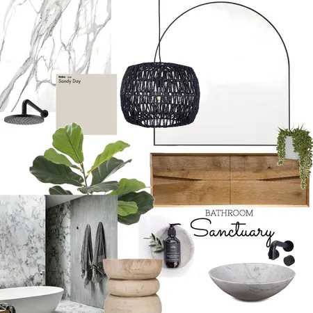 Bathroom Sanctuary Interior Design Mood Board by Autumn & Raine Interiors on Style Sourcebook