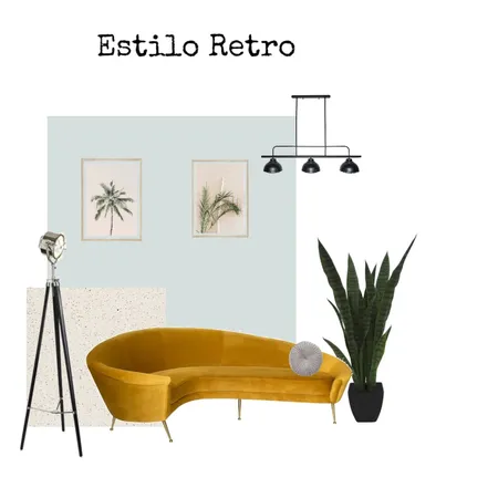 estilo retro Interior Design Mood Board by leticiagfs on Style Sourcebook