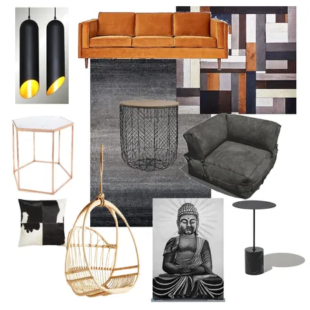 orange mood board Interior Design Mood Board by samar_maher on Style Sourcebook