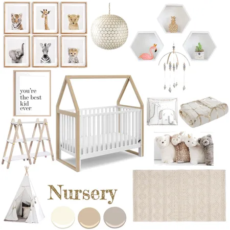Nursery Interior Design Mood Board by Lesleyandrade on Style Sourcebook