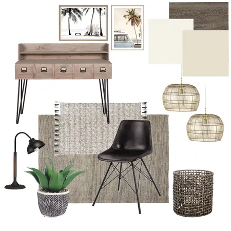 Home Office masculine Interior Design Mood Board by VChristen on Style Sourcebook