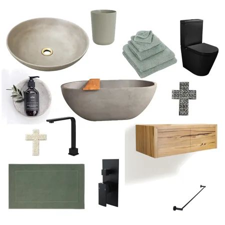 Bathrooms Interior Design Mood Board by Designed by Kat on Style Sourcebook