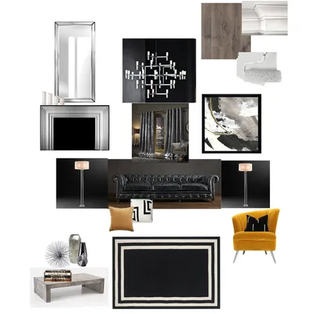 Living Room Interior Design Mood Board by Pmak on Style Sourcebook