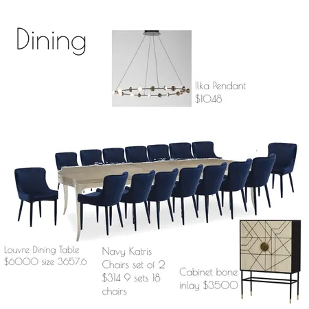 Dining Torokina Interior Design Mood Board by Batya Bassin on Style Sourcebook