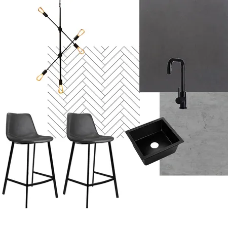 B&W Interior Design Mood Board by anitra on Style Sourcebook