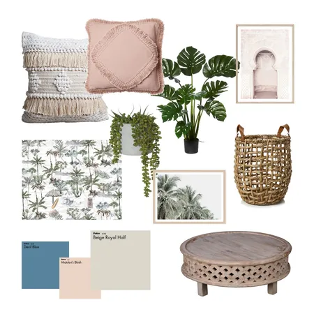 Gipsy tropicale Interior Design Mood Board by homedecordetails on Style Sourcebook