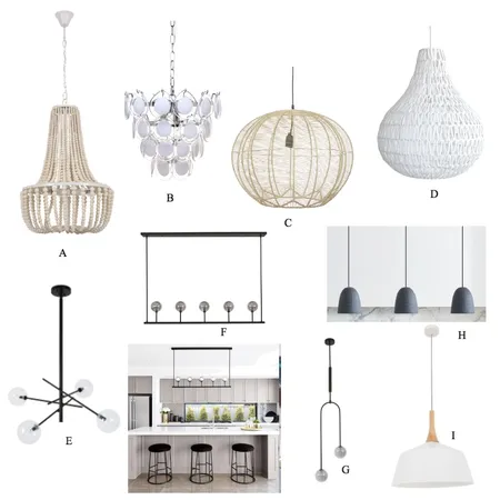 sanubala - pendants Interior Design Mood Board by Home By Jacinta on Style Sourcebook