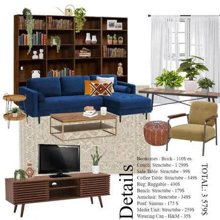 Living Room 1 Interior Design Mood Board by marieanne.roux on Style Sourcebook