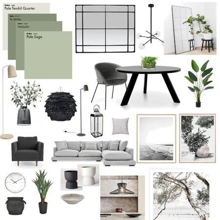 Living & Dining Room Interior Design Mood Board by erin_richo on Style Sourcebook