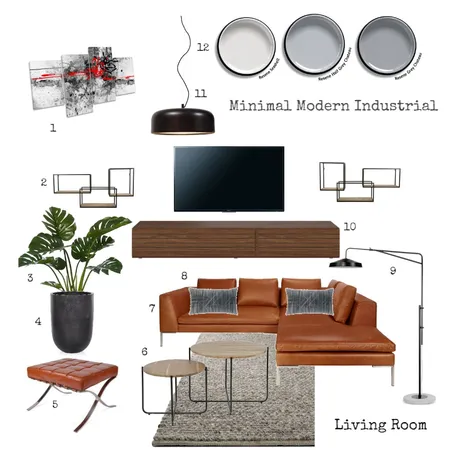 Living Room Apartment X Nice Interior Design Mood Board by CMcG2020 on Style Sourcebook