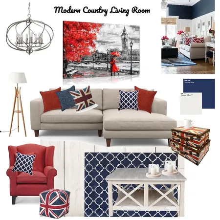Modern Country Interior Design Mood Board by NV Creative Spaces on Style Sourcebook
