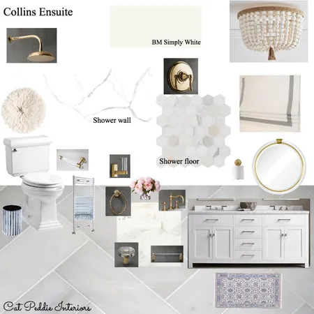 Collins Ensuite Interior Design Mood Board by Cat1 on Style Sourcebook