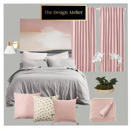 Teen Girl Bedroom makeover Interior Design Mood Board by The Design Atelier on Style Sourcebook
