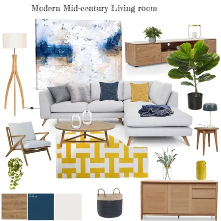 Living room Interior Design Mood Board by Cristina Baggio on Style Sourcebook