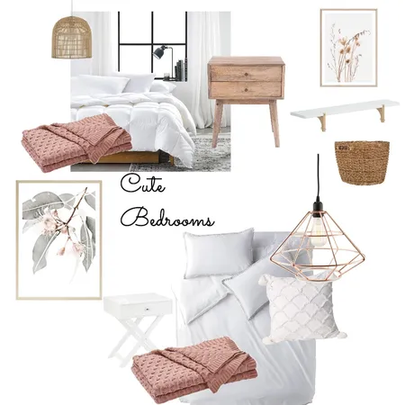 Bedroom Idea - Farmhouse & Rose Interior Design Mood Board by Niki on Style Sourcebook