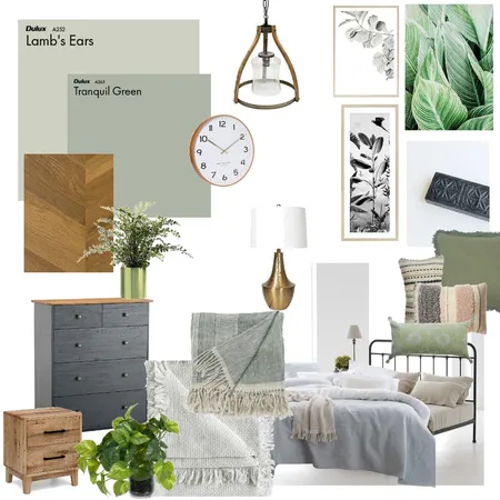 Natural Bedroom Interior Design Mood Board by etkollenbroich on Style Sourcebook