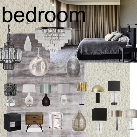 Bedroom light and table ideas Interior Design Mood Board by Lorelei on Style Sourcebook