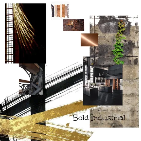 Industrial Style Interior Design Mood Board by eeliott on Style Sourcebook