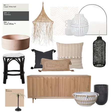 Blush Natural Interior Design Mood Board by emilygosper on Style Sourcebook