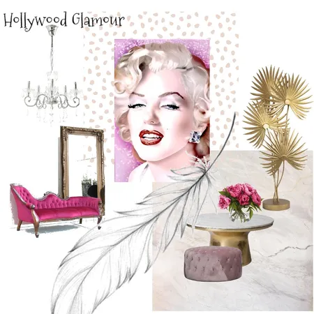 Hollywood Glam Interior Design Mood Board by eeliott on Style Sourcebook