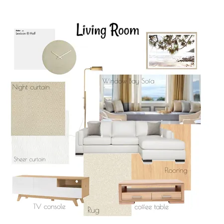 Living Room Interior Design Mood Board by sysin on Style Sourcebook