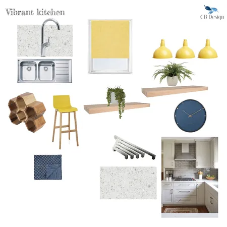 Vibrant kitchen Interior Design Mood Board by Cristina Baggio on Style Sourcebook