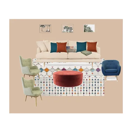 blue green orange Interior Design Mood Board by Cindylee on Style Sourcebook