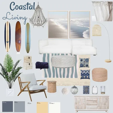 Coastal Interior Design Mood Board by Surfer1 on Style Sourcebook