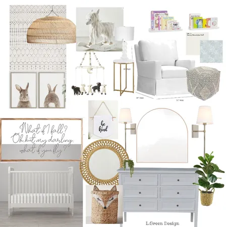 Baby Pritchard Interior Design Mood Board by laharpie on Style Sourcebook