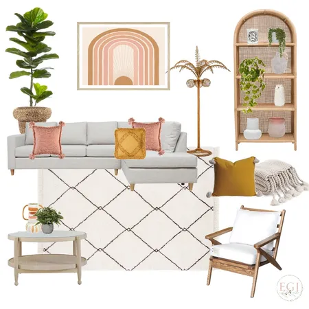 Autumn Living Room Interior Design Mood Board by Eliza Grace Interiors on Style Sourcebook