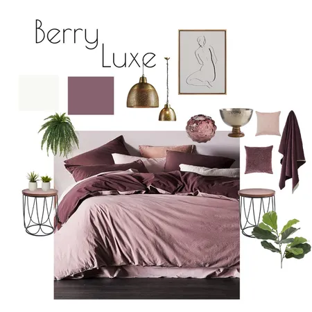 berry luxe Interior Design Mood Board by gabrielle1969 on Style Sourcebook