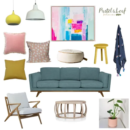 Tutti lounge Interior Design Mood Board by Pastel and Leaf Interiors on Style Sourcebook
