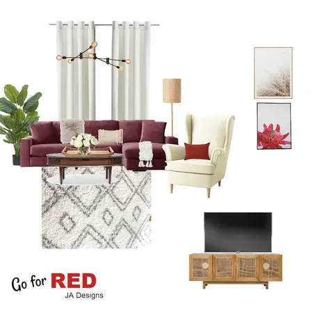 Cosy Living Room Interior Design Mood Board by Nehj Alucirda on Style Sourcebook