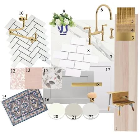 Module 11 - Material Board Interior Design Mood Board by Cat1 on Style Sourcebook