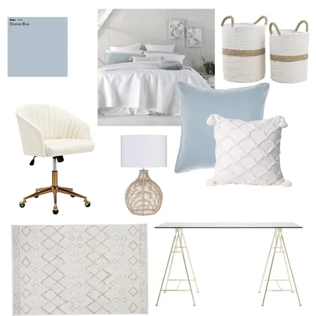 Bedroom Blue Interior Design Mood Board by Niki on Style Sourcebook