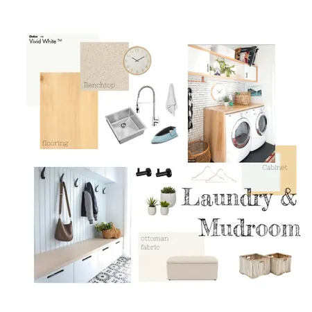 Laundry & Mudroom Interior Design Mood Board by sysin on Style Sourcebook