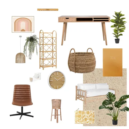 Study Interior Design Mood Board by Designed by Kat on Style Sourcebook