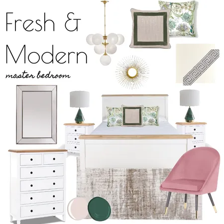 Fiona's Master Bedroom Interior Design Mood Board by RLInteriors on Style Sourcebook