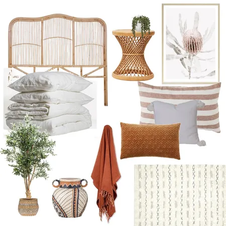 Natural Bedroom Interior Design Mood Board by Ecasey on Style Sourcebook