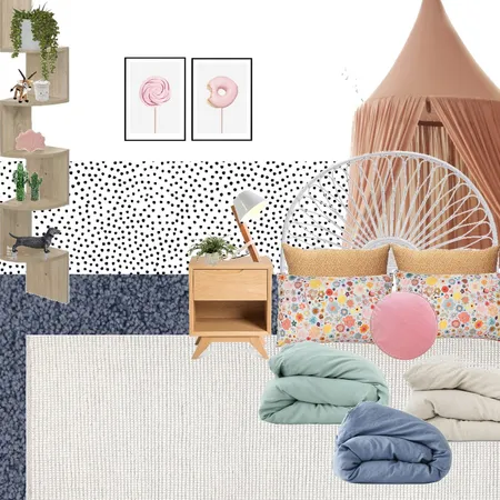 Milah's Room Interior Design Mood Board by Holm & Wood. on Style Sourcebook
