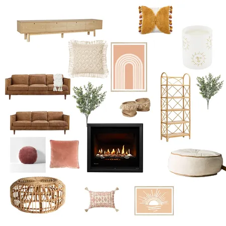 Living Room Interior Design Mood Board by Designed by Kat on Style Sourcebook