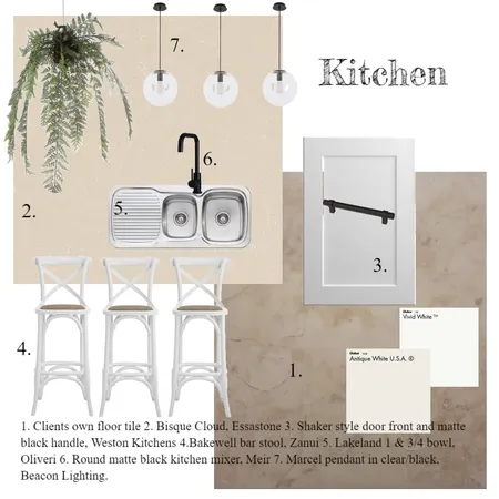 Kleidon Kitchen Interior Design Mood Board by tmboyes on Style Sourcebook