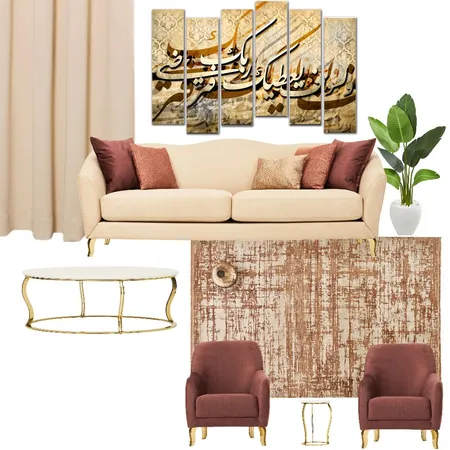 living room ٢ Interior Design Mood Board by Hanar on Style Sourcebook