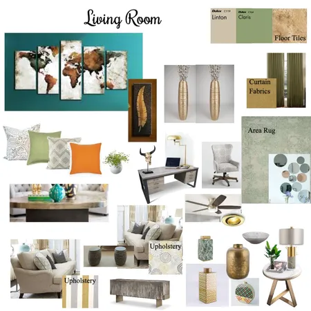 Living Room IDI Interior Design Mood Board by Millie on Style Sourcebook