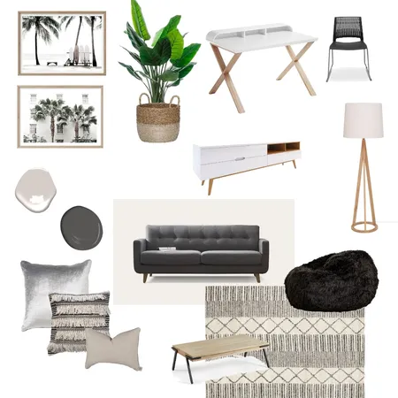 assignment 9 rec room/study Interior Design Mood Board by triciamaria on Style Sourcebook